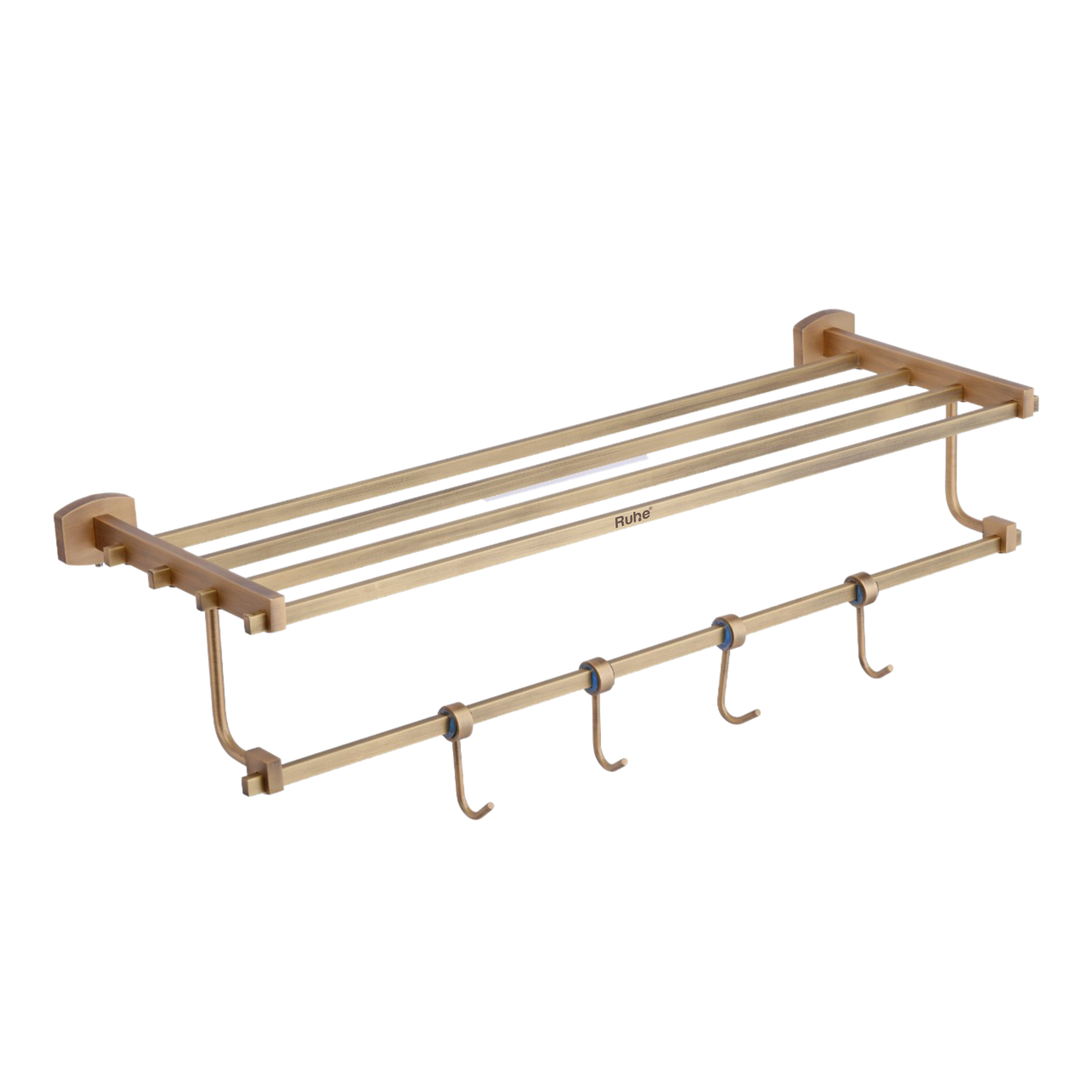 Aura Brass Towel Rack (24 Inches) - by Ruhe