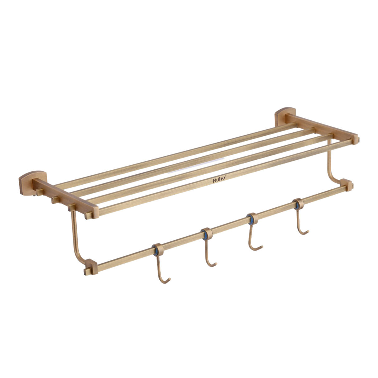 Aura Brass Towel Rack (24 Inches) - by Ruhe®