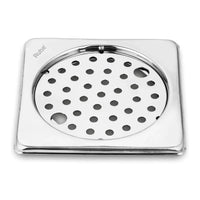 Plain Neon with Collar Square Floor Drain (5 x 5 inches) with Lock