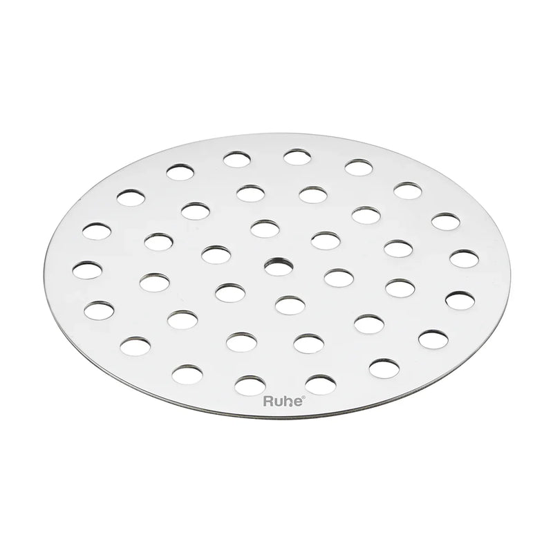 Plain Polka Round Floor Drain (4 Inches) (Pack of 4) - by Ruhe