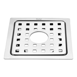 Check Floor Drain Square Flat Cut (6 x 6 Inches) with Hole