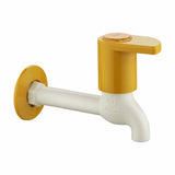 Gold PTMT Bib Cock Long Body Faucet