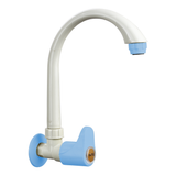 Indigo Oval PTMT Sink Cock with Swivel Spout Faucet