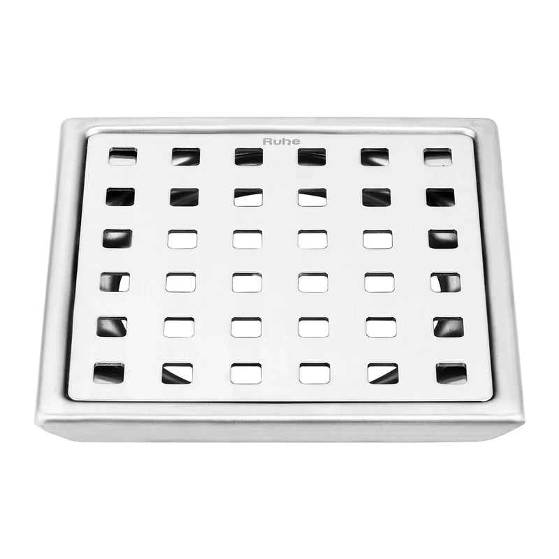 Naptune Square Floor Drain (5 x 5 Inches) - by Ruhe