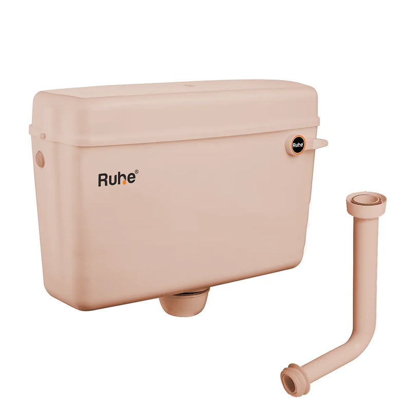 Pink Flushing Cistern (9 Ltr) - by Ruhe