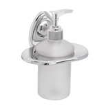 Drop Stainless Steel Soap Dispenser (Glass)