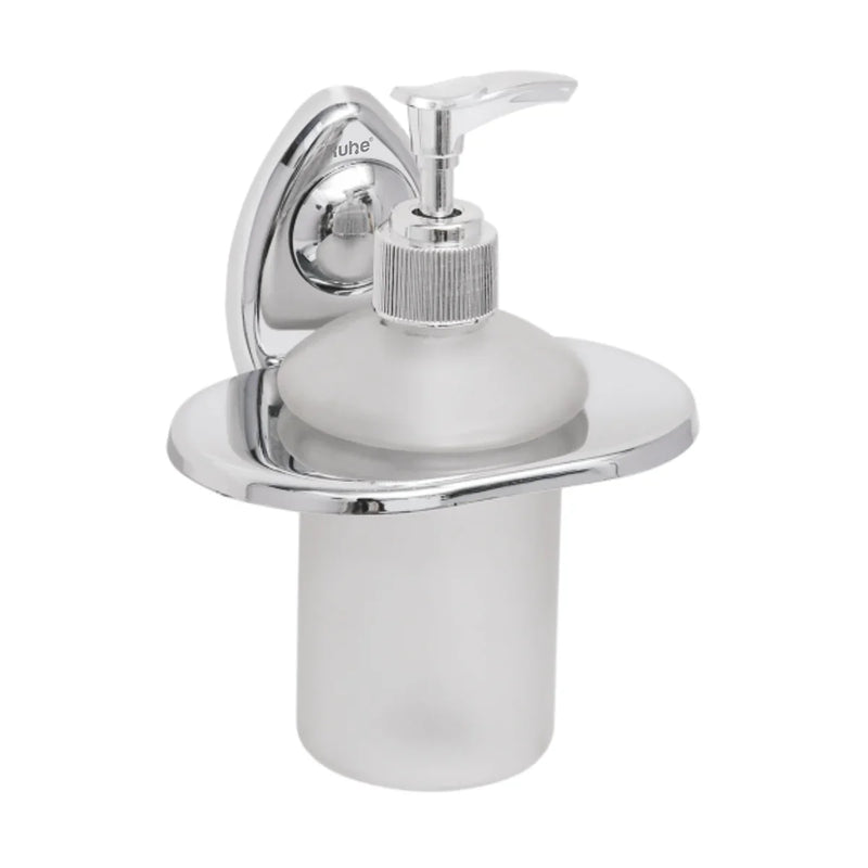 Drop Stainless Steel Soap Dispenser (Glass) - by Ruhe