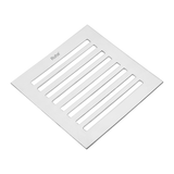 Long Grating Floor Drain (5 x 5 inches) - by Ruhe®