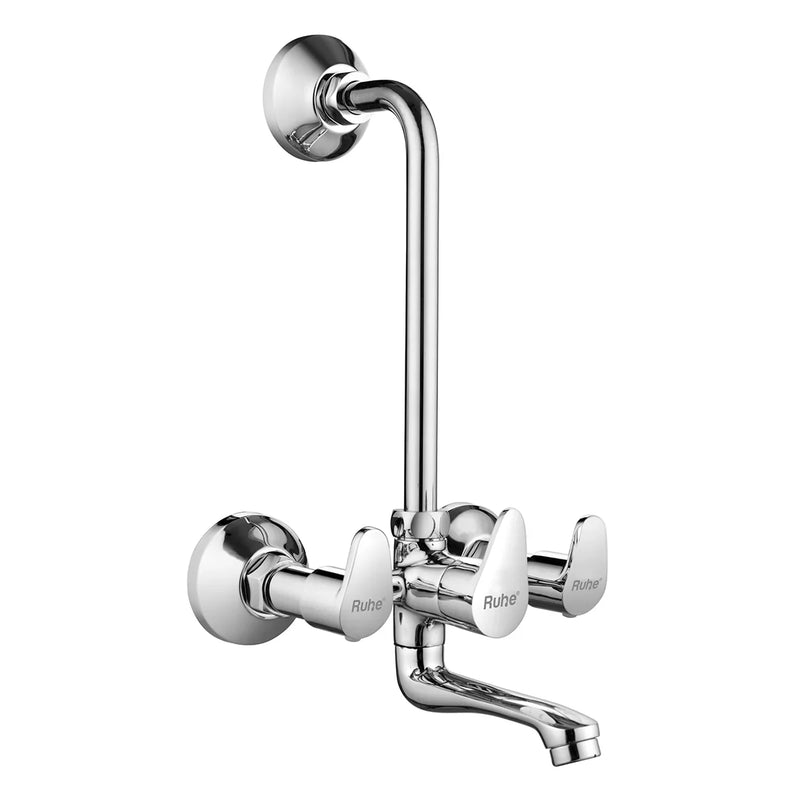 Vela Wall Mixer Tap with L Bend