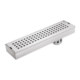 Palo Shower Drain Channel (18 X 3 Inches) with Cockroach Trap (304 Grade)