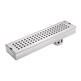 Palo Shower Drain Channel (18 X 3 Inches) with Cockroach Trap (304 Grade) - by Ruhe®