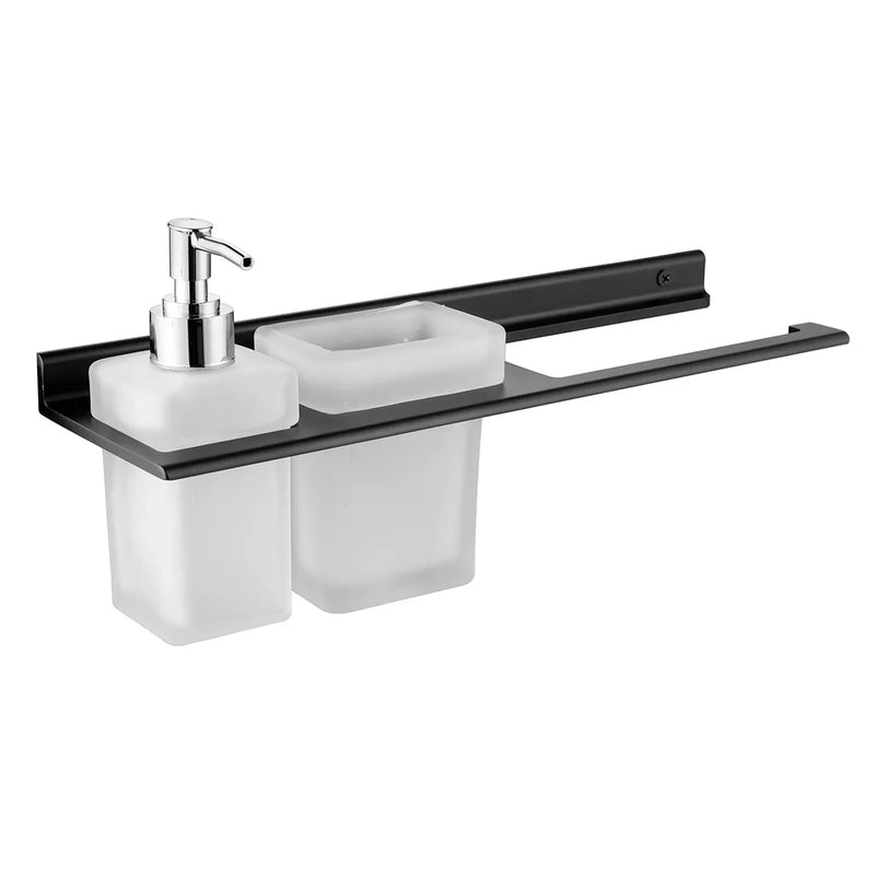 Ember Towel Ring with Tumbler Holder & Soap Dispenser
