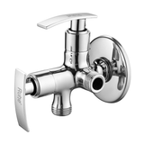 Clarion Two Way Angle Valve Brass Faucet (Double Handle)
