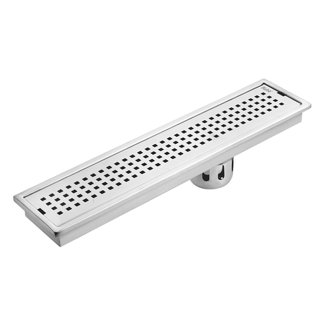 Palo Shower Drain Channel (48 x 4 Inches) with Cockroach Trap (304 Grade)