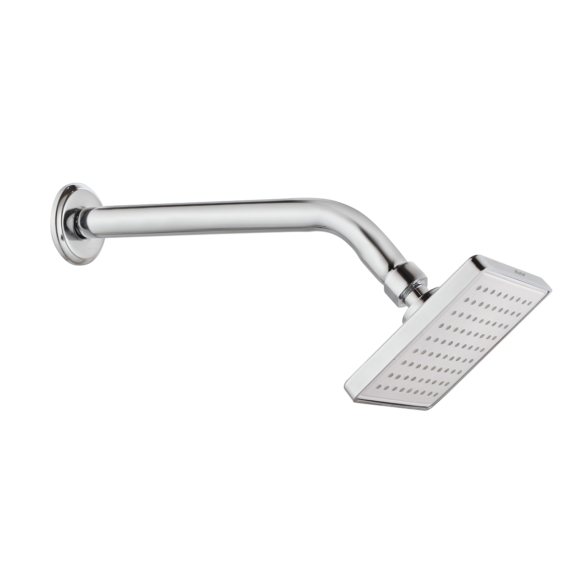 Alpha Overhead Shower (4.5 x 4.5 Inches) with Shower Arm (12 Inches)