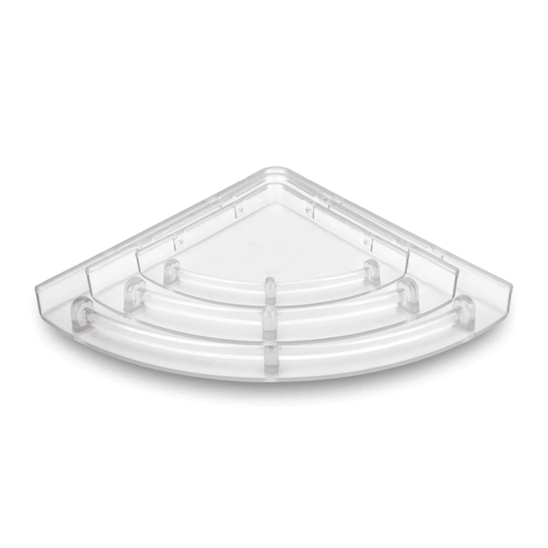 Round ABS Corner Shelf (Small) Tray (Set of 3)