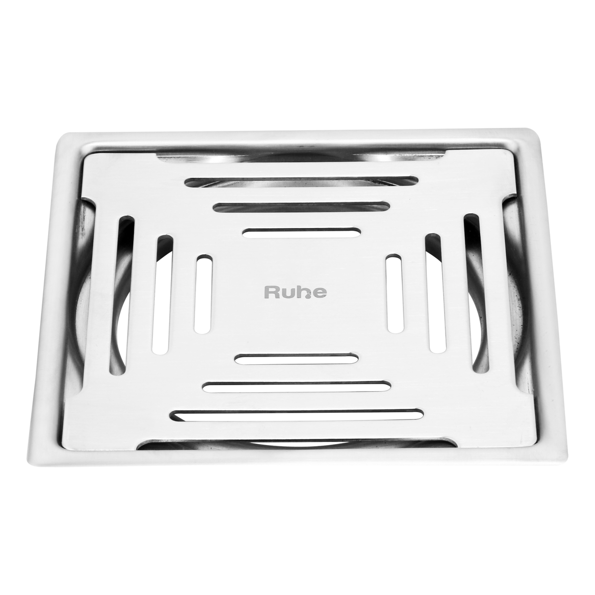 Earth Square Premium Flat Cut Floor Drain (5 x 5 Inches) - by Ruhe®