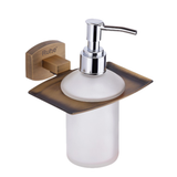 Aura Brass Soap Dispenser (Glass)