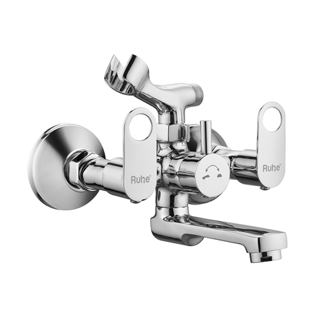 Orbit Telephonic Wall Mixer Brass Faucet (with Crutch)