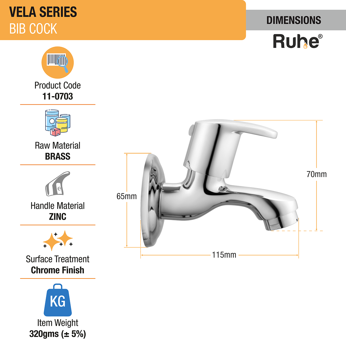 Vela Bib Tap - by Ruhe®