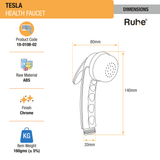 Tesla Health Faucet Gun sizes