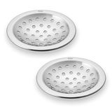 Polka Round with Collar Floor Drain (5 inches) (Pack of 2) - by Ruhe®