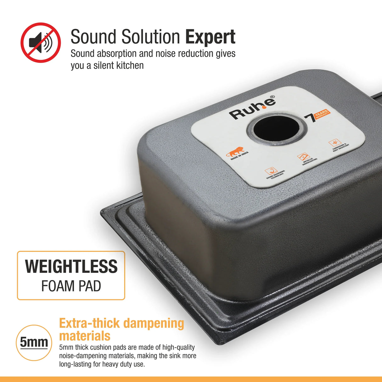 Kitchen Sink Sound Dampening Pads: Ultimate Noise Reduction Guide