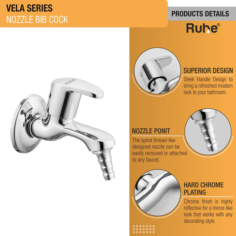 Vela Nozzle Bib Tap