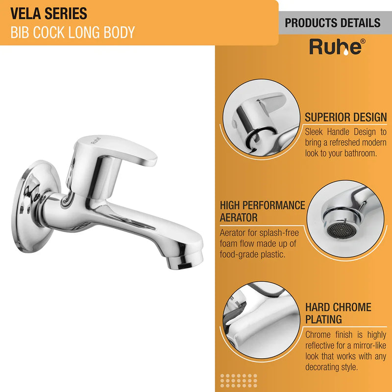 Vela Long Body Bib Tap