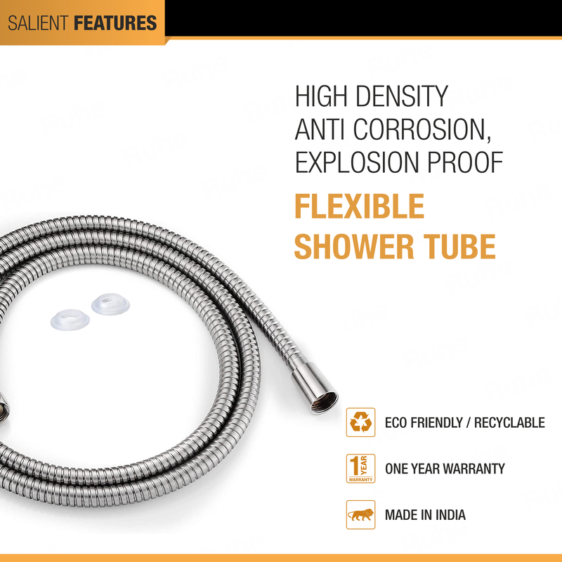 Shower Tube 304-Grade SS (1m) - by Ruhe