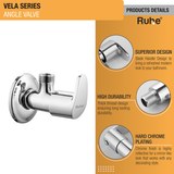 Vela Angle Valve - by Ruhe®