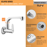 Eclipse Sink Tap With Small (7 inches) Round Swivel Spout Faucet product details