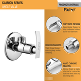 Clarion Angle Valve Brass Faucet product details