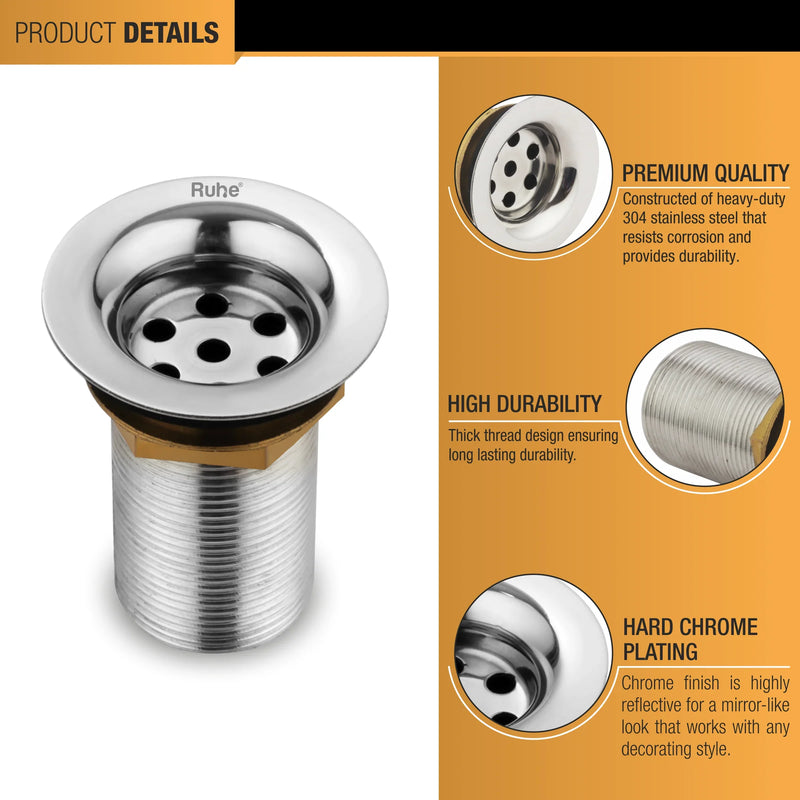 Full Thread Waste Coupling