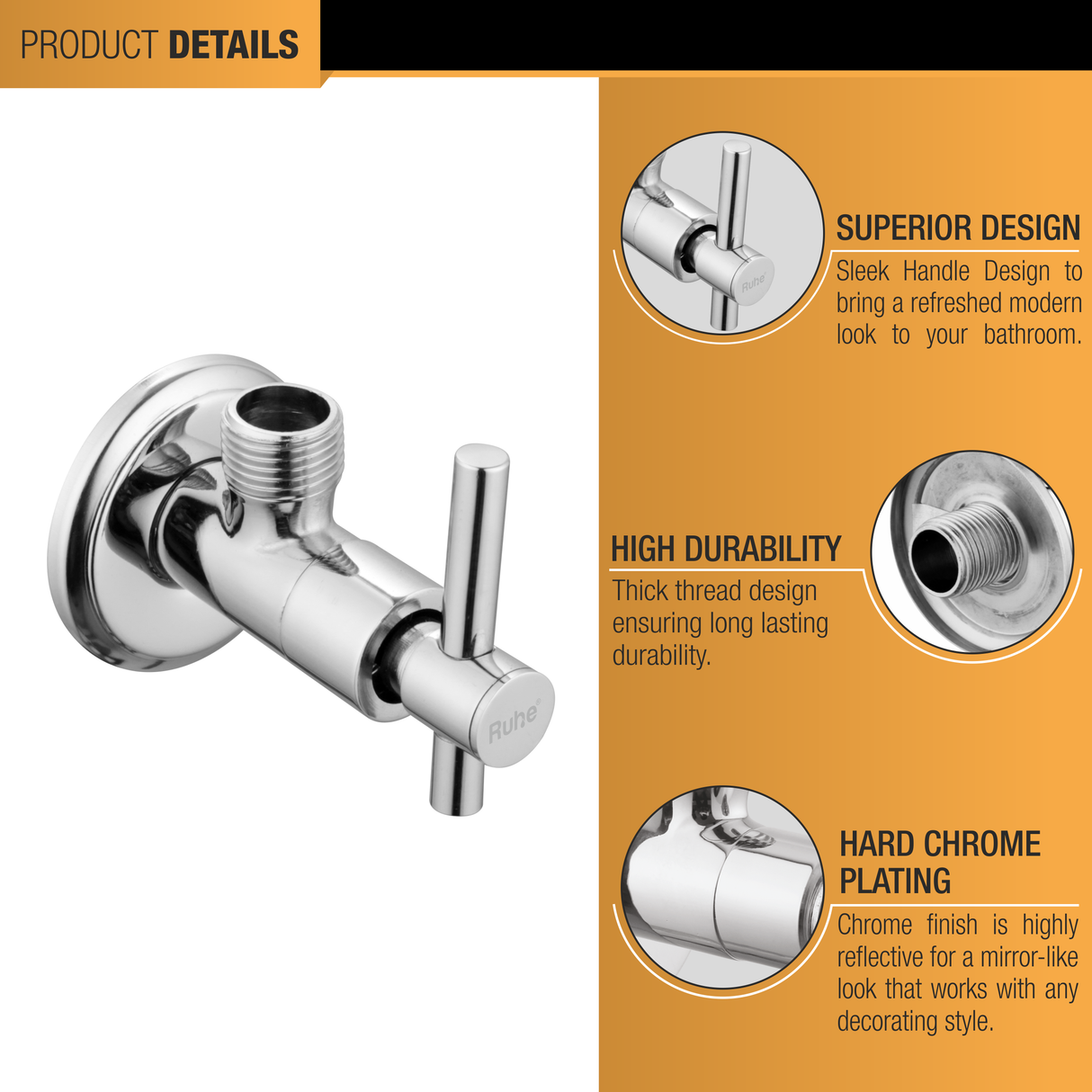 Lyra Angle Valve product details