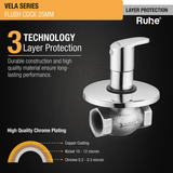 Vela Flush Valve Brass Faucet (25mm) 3 layer protection