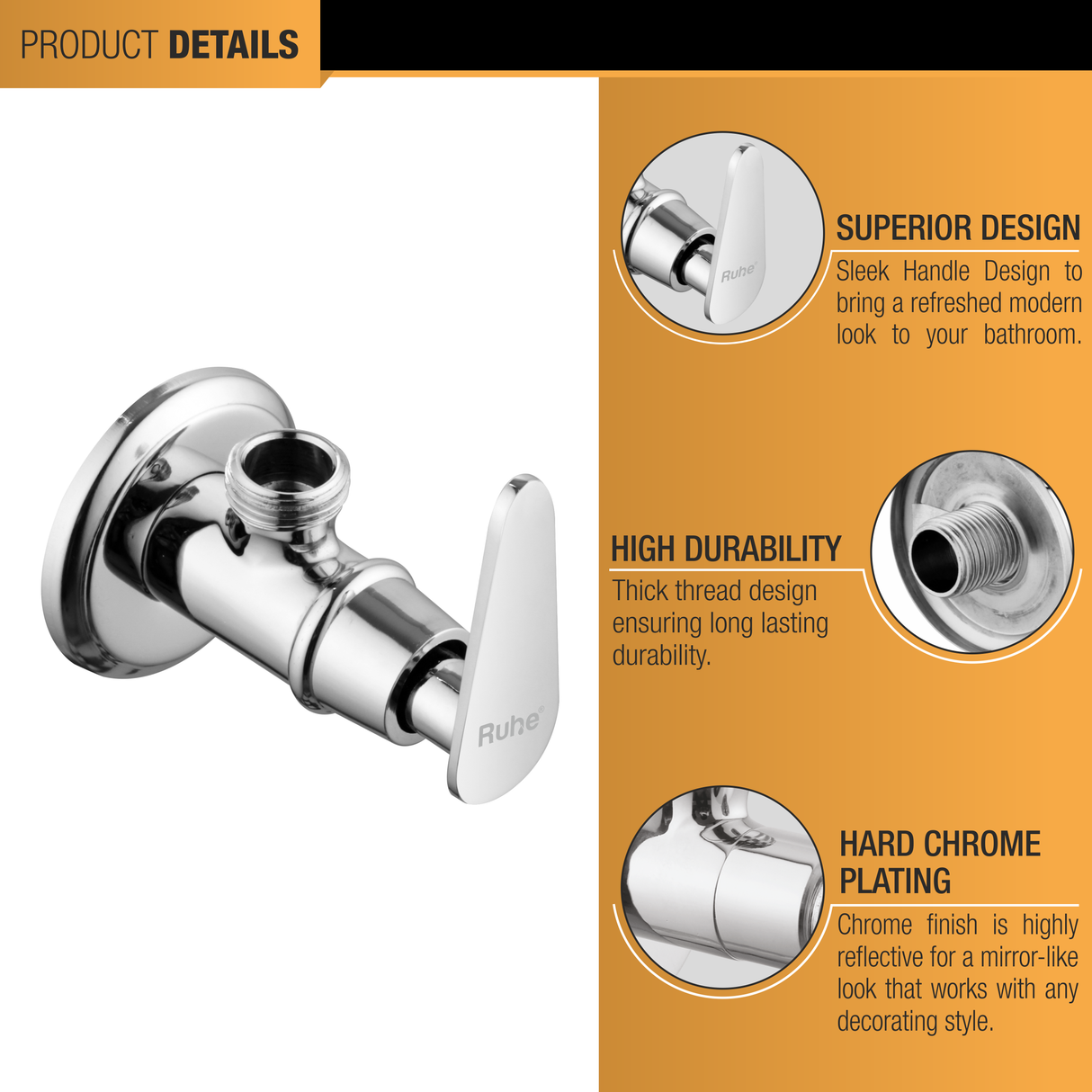 Ursa Angle Valve details