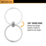 Round ABS Towel Ring 4