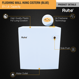 Flushing Wall Hung Cistern 8.5 Ltr. ( Blue) product details