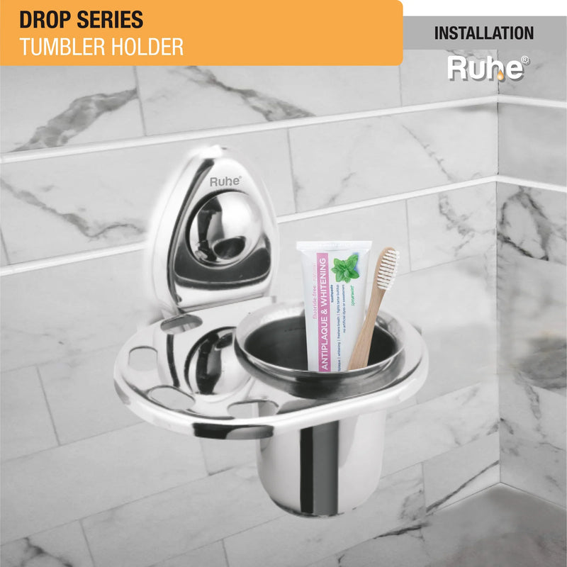 Drop Stainless Steel Tumbler Holder - by Ruhe®