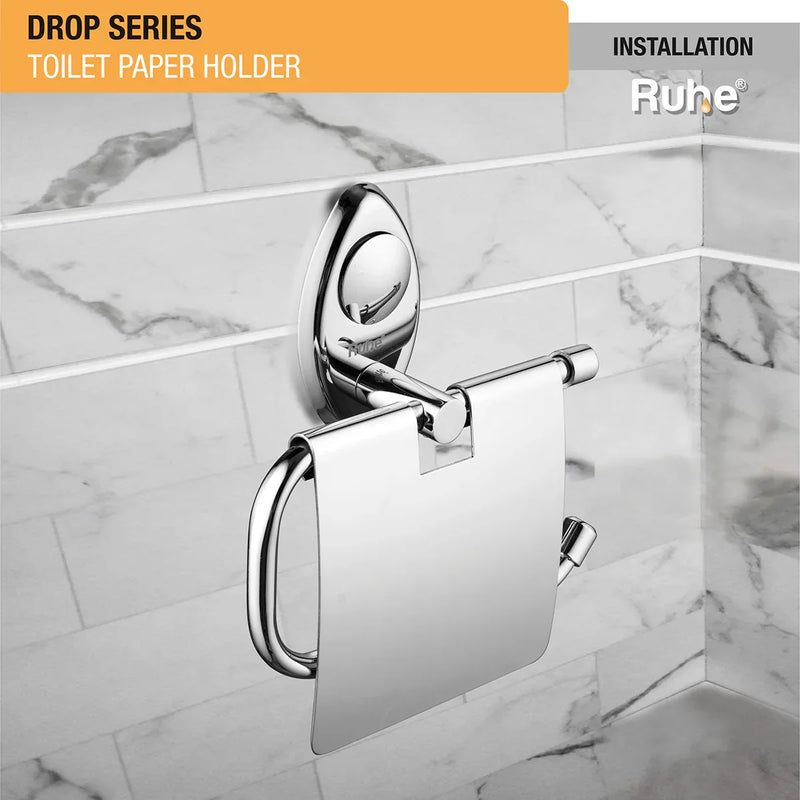 Drop Stainless Steel Paper Holder - by Ruhe®