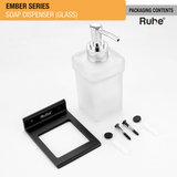 Ember Liquid Soap Dispenser (Space Aluminium) package content