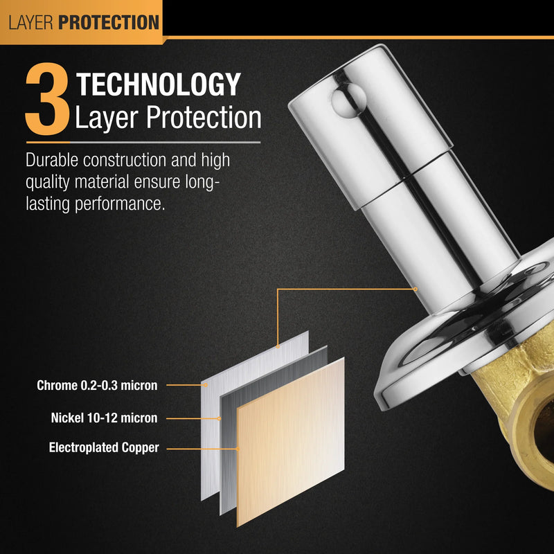 Kubix Concealed Stop Valve