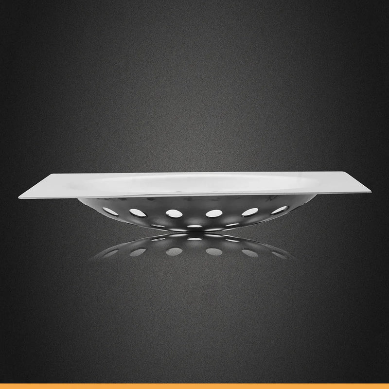 One Square Flat Cut Floor Drain