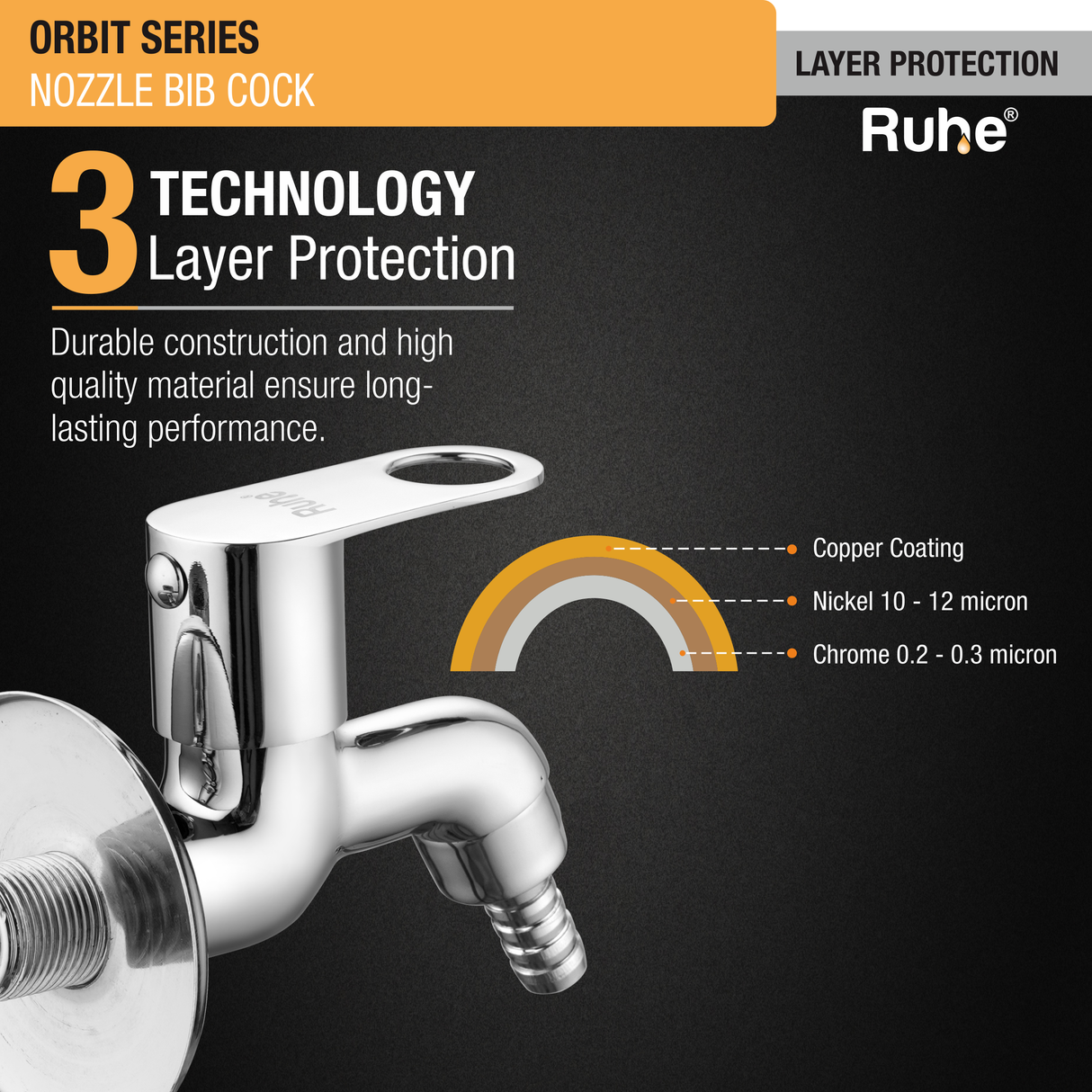 Orbit Nozzle Bib Tap - by Ruhe®