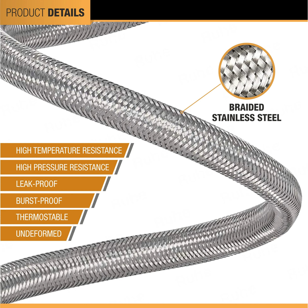 Geyser Connection Pipe SS (36 Inches) (304 Grade) (Pack of 2) - by Ruh ...