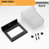 Ember Tumbler Holder (Space Aluminium) package content