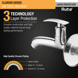 Clarion Bib Tap Long Body Brass Faucet 3 layer protection
