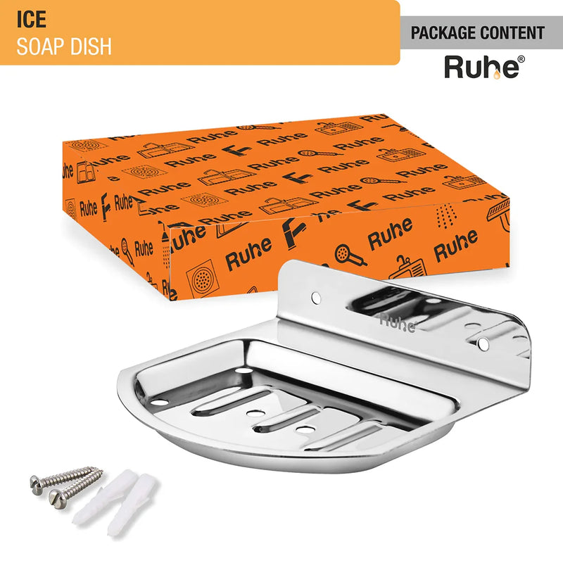 Ice Stainless Steel Soap Dish - by Ruhe®