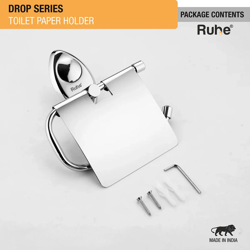 Drop Stainless Steel Paper Holder - by Ruhe®